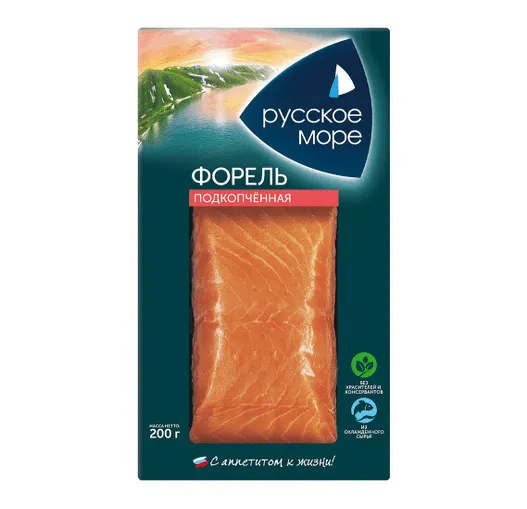 Форель Русское Море подкоп филе кусок в/у 200г