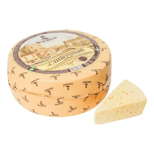 Сыр Сливочный 50% брус Антон Палыч (Березка)