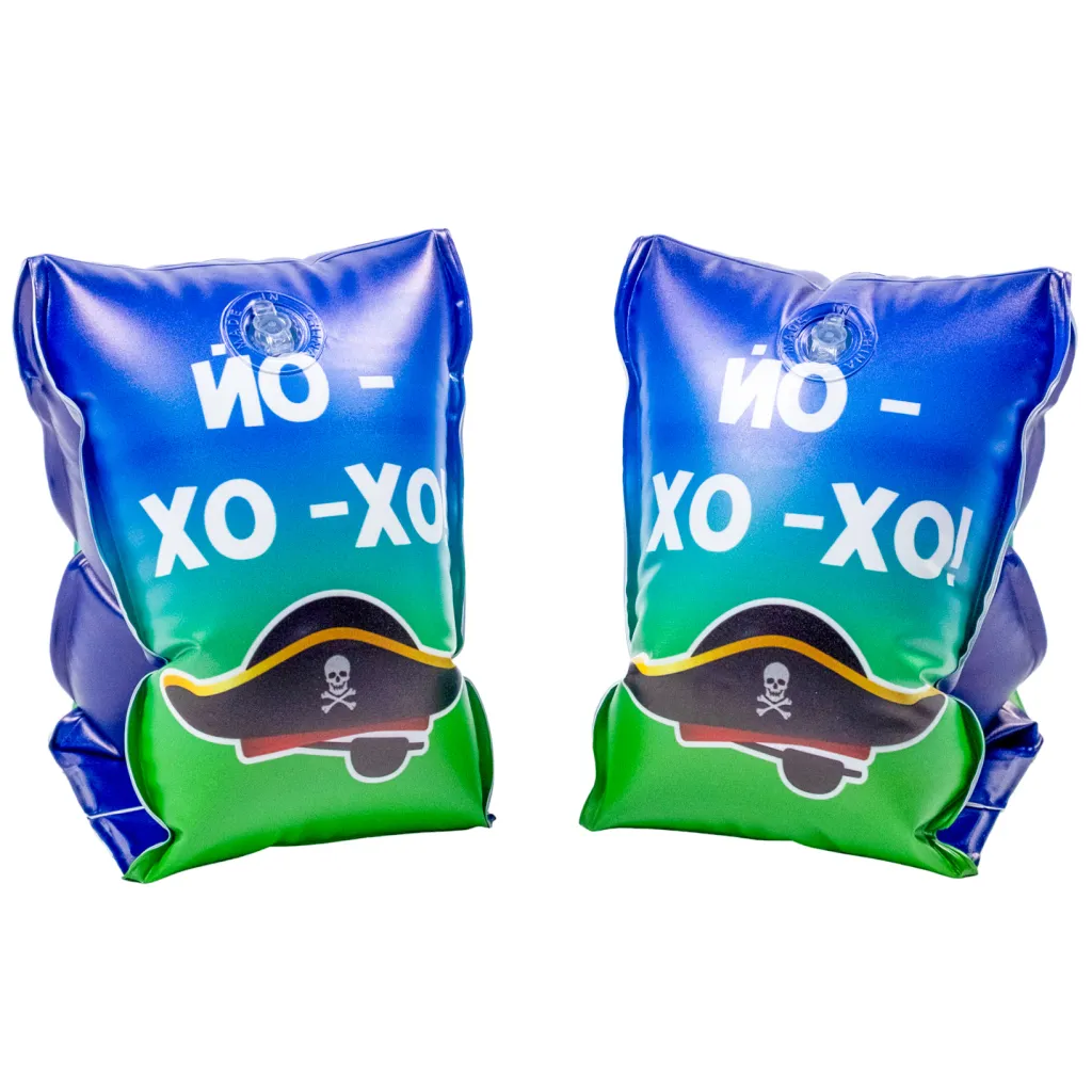 Нарукавники для плавания от 4-х лет 27*15см Пират 91955