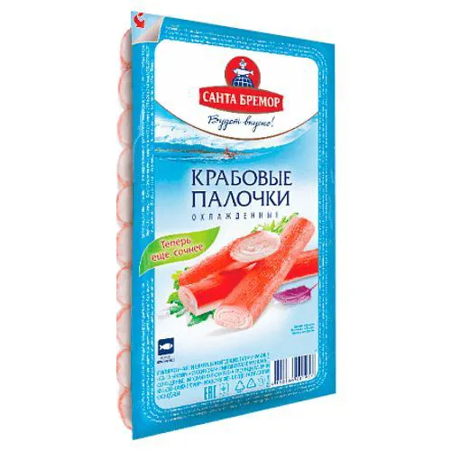 Крабовые палочки Санта Бремор классические 200г