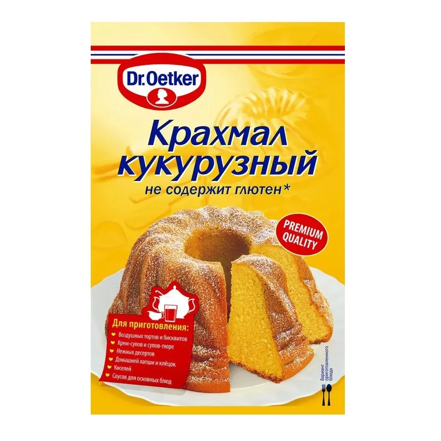 Крахмал DrOetker кукурузный 100г