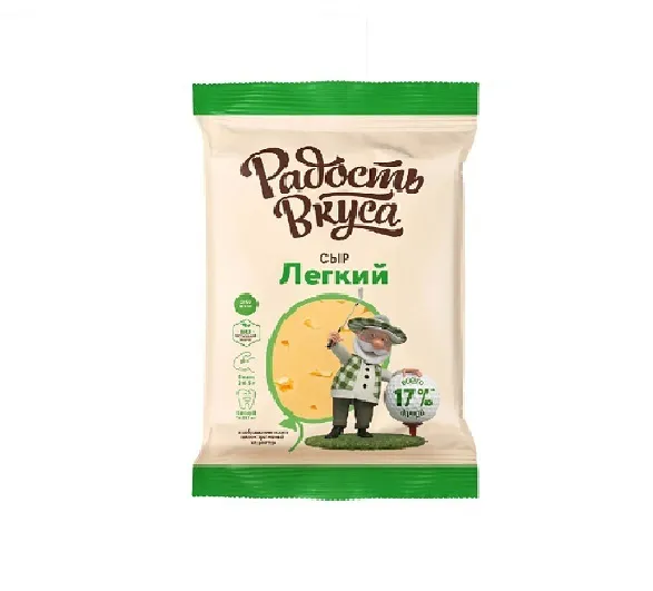 Сыр Радость Вкуса Легкий 17%  брусок 180г