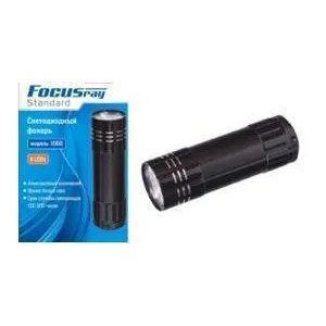 Фонарь Focusray 1002 9 светодиодов ручной влагонепрониц 628618 24