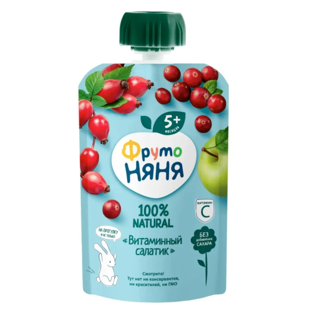 Пюре ФрутоНяня Витаминный салатик 90г