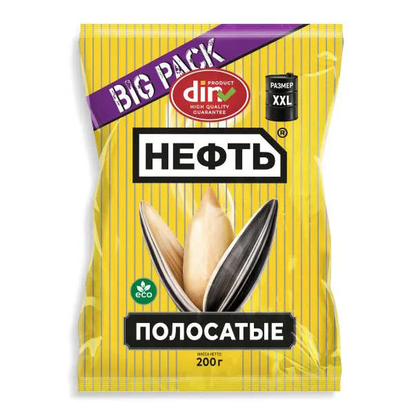 Семечки Нефть полосатые 200г