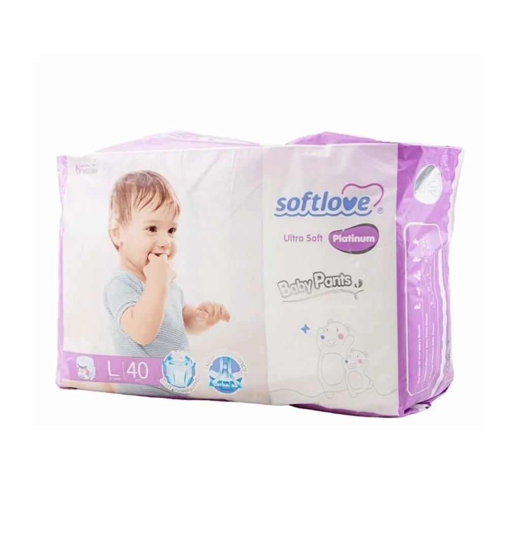 Подгузники Softlove-Platinum L 9- 36шт