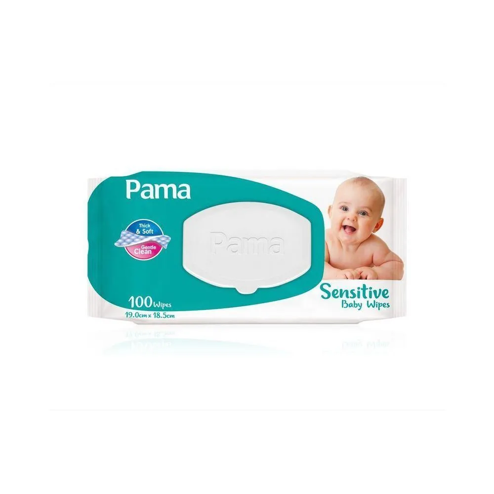 Салфетки влажные Pama детские сенсетив 100шт