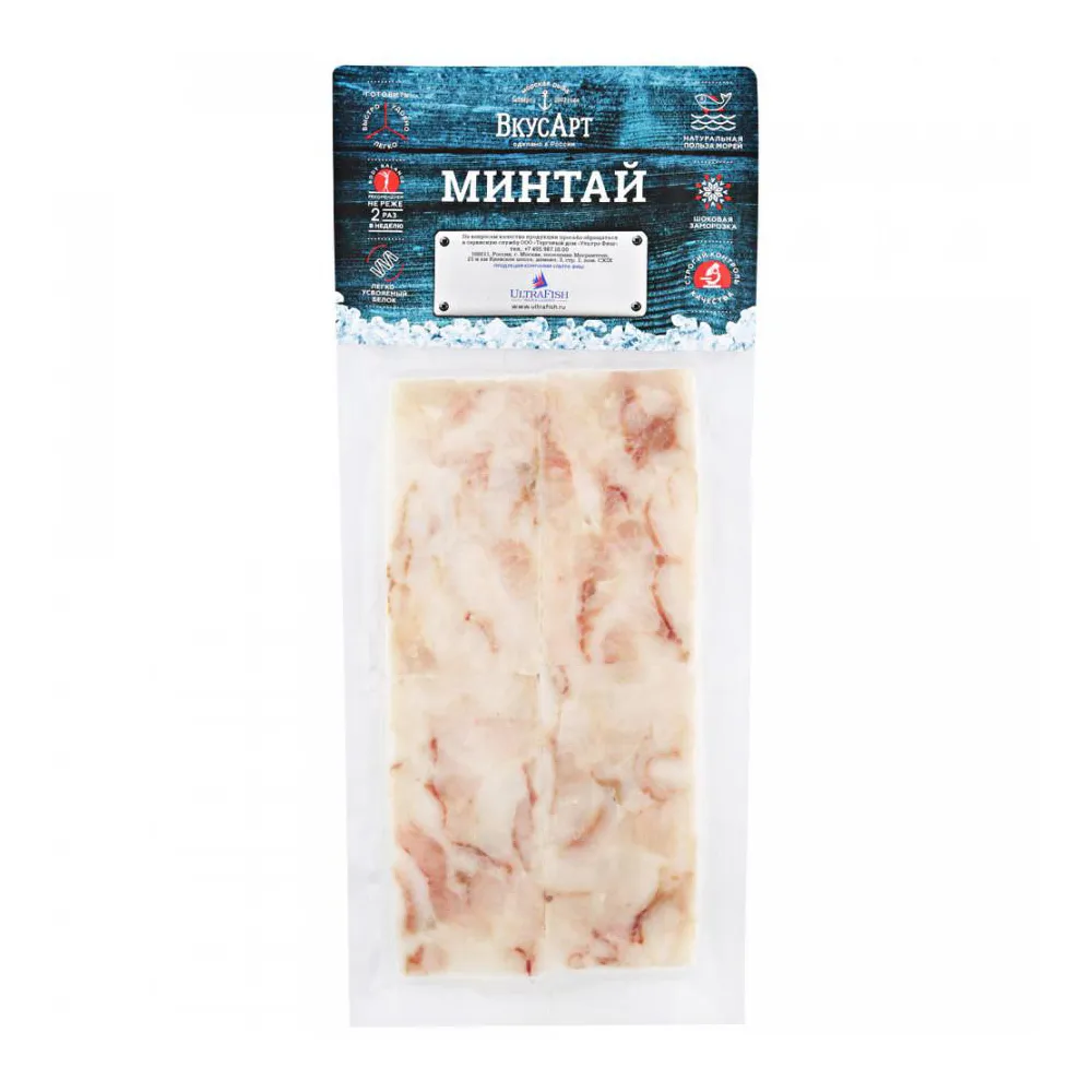 Минтай филе заморож Вкус Арт 400г