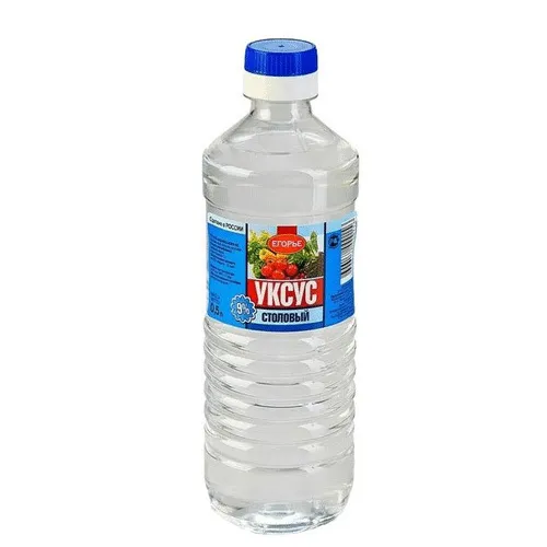 Уксус Егорье столовый 9% пл/б 500мл