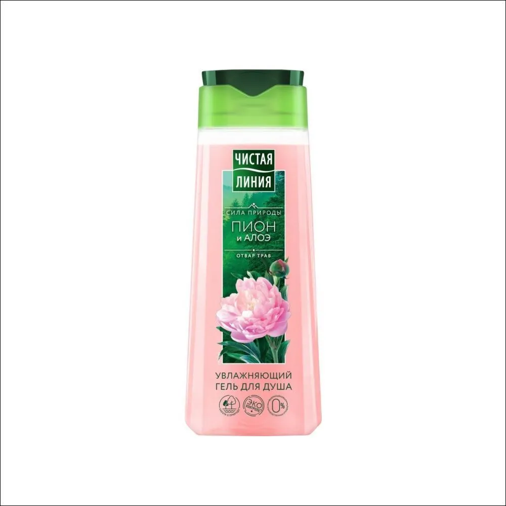 Гель для душа Чистая линия Увлажняющий 250мл