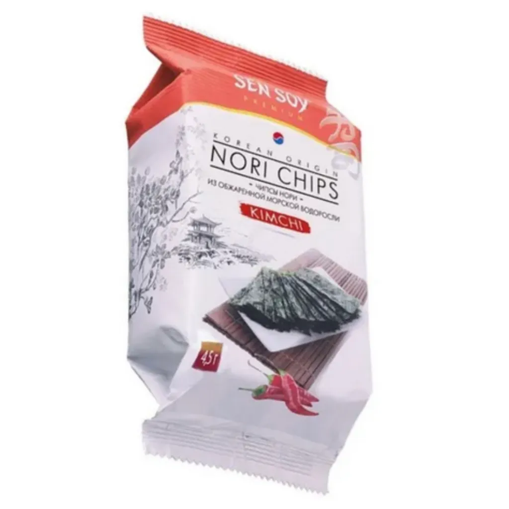 Чипсы Нори Sen Soy Premium Kimchi по 4.5г