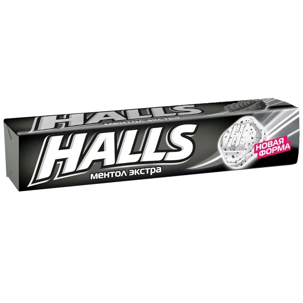 Леденцы Halls Ментол экстра 25г