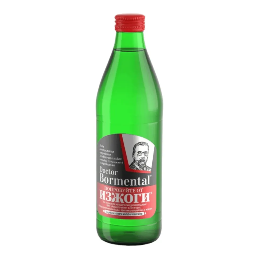 Вода мин Doctor Bormental с газом ст/б 0,45