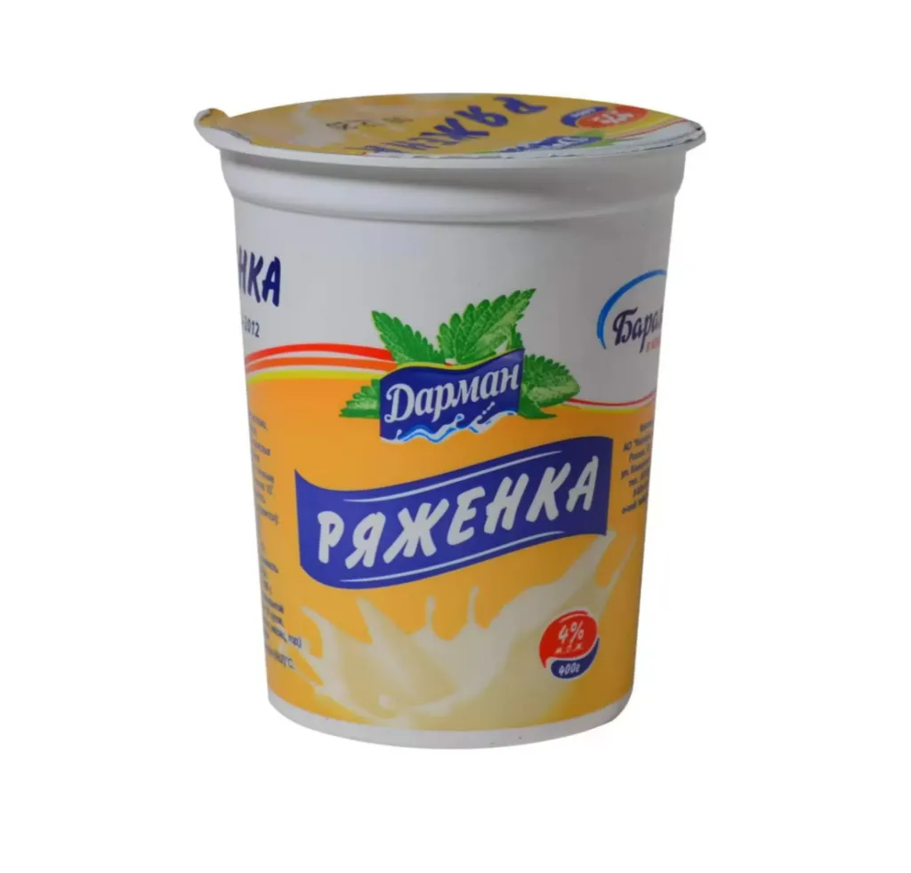Ряженка Дарман жирн 3.5% 350г