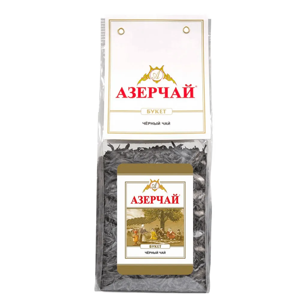 Чай Азерчай черный Букет 200г