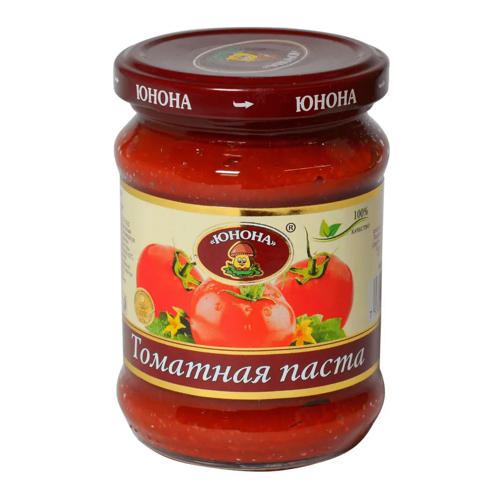 Томатная паста Юнона ГОСТ 30% ст/б 280г