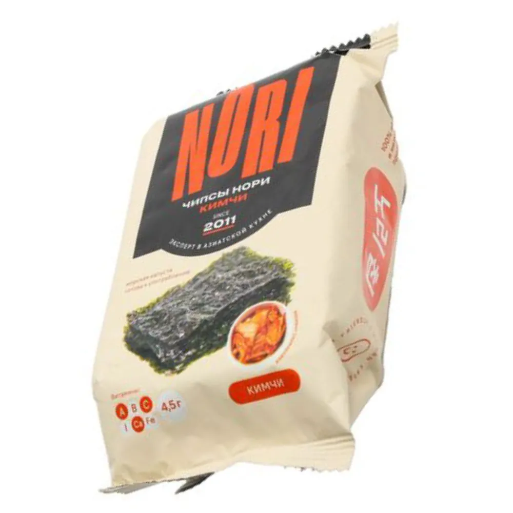 Чипсы Нори SanBonsai Кимчи пластинки 4,5г