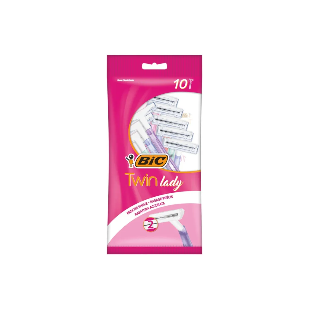 Станок для бритья BIC Twin Lady, 10 шт