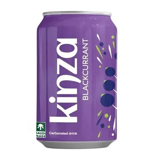 Напиток газированный KINZA ж/б 320мл Черная смородина