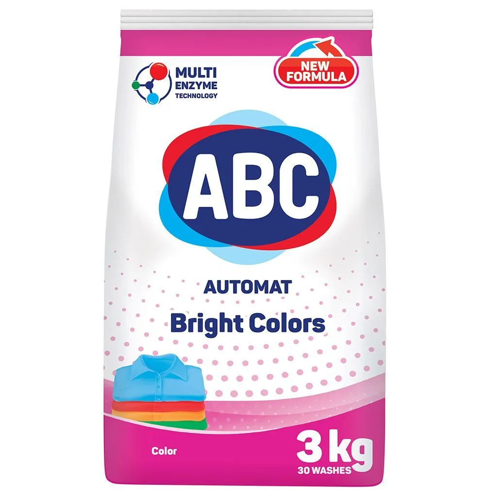 Порошок ABC авт  для Цветных тканей 3кг