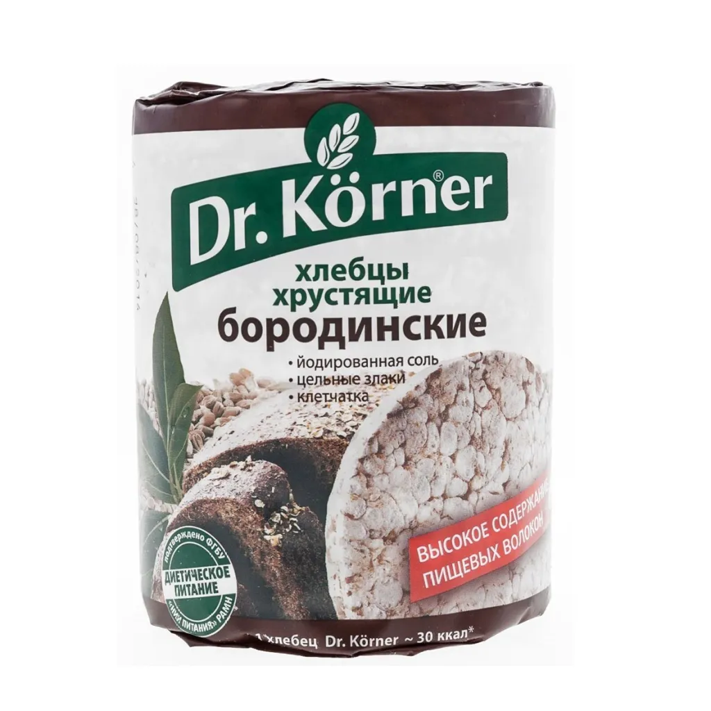 Хлебцы Dr. Korner Бородинские 100г