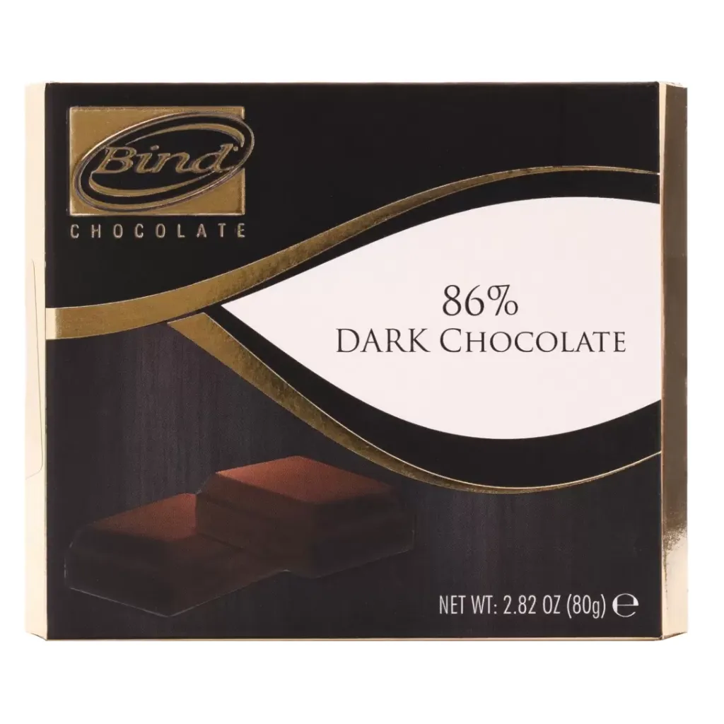 Шоколад Bind горький 86% 80г