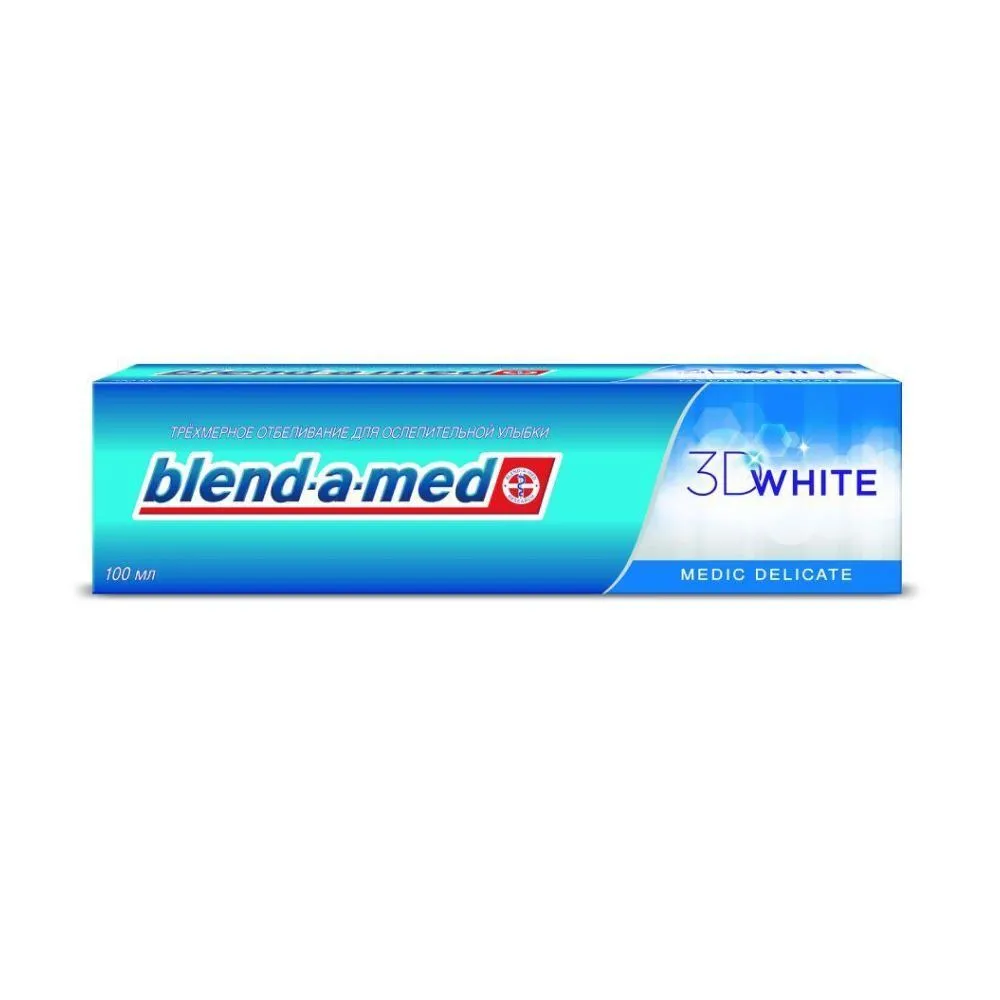 Зубная паста Blend-a-med 3D White медик деликет 100мл