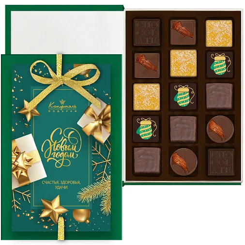 Конфеты Конфаэль НГ Ассорти СК 140г