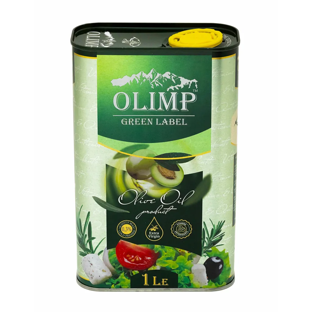 Масло Оливковое Olimp Green Extra Virgin 1л