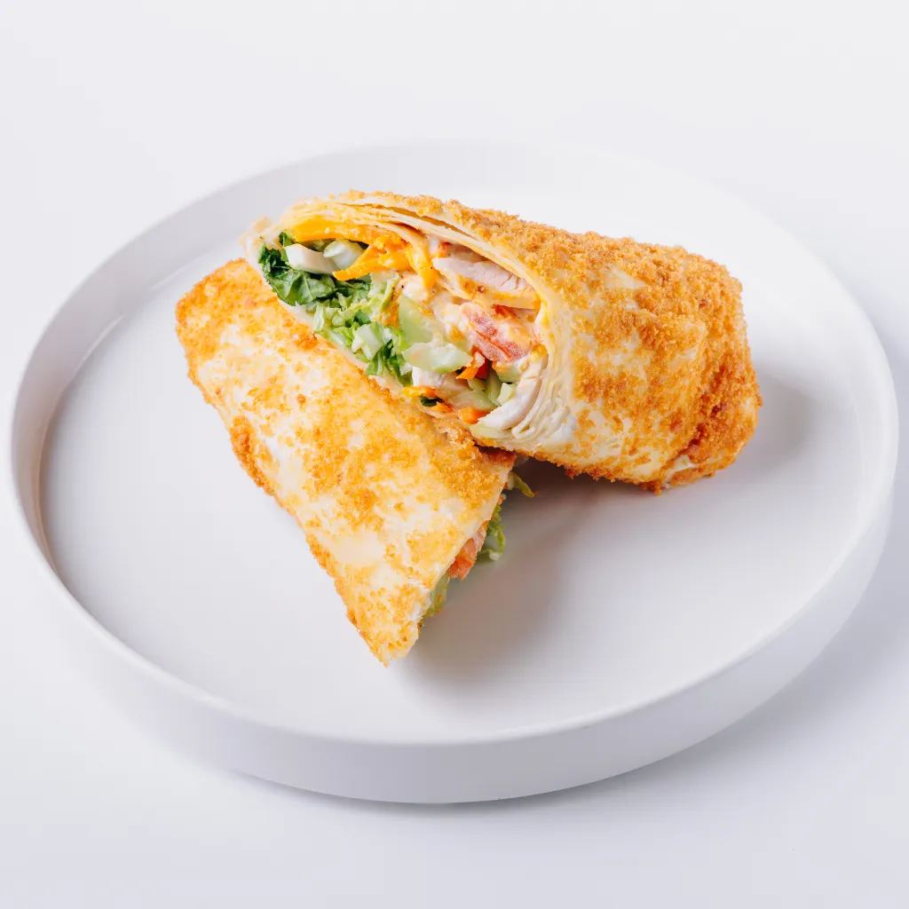 Шаурма с курицей в кляре