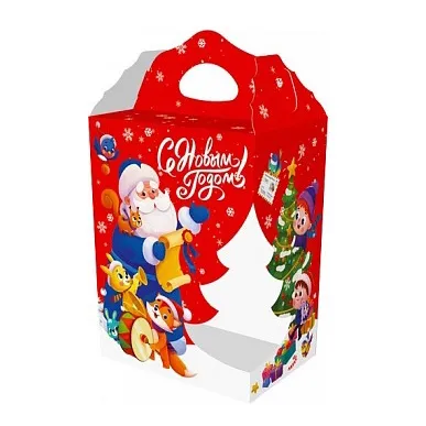 Коробка с окном елочка Письма