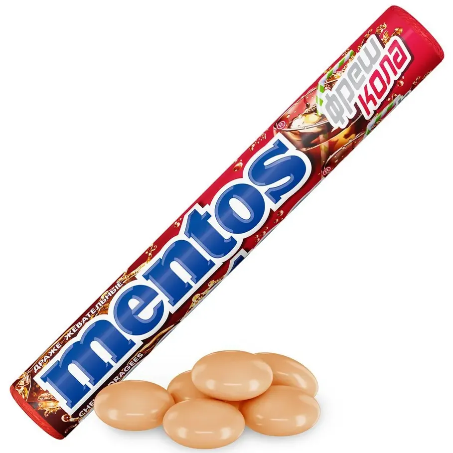 Драже Mentos Фреш кола 37,5г