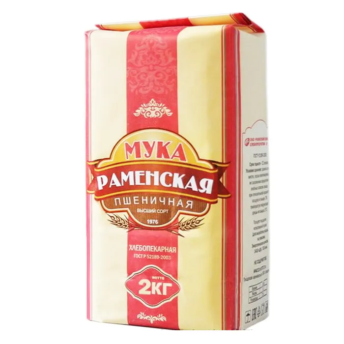 Мука пшеничная хлебопекарная в/с Раменская 2кг