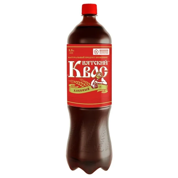 Квас Вятский хлебный 1,5л