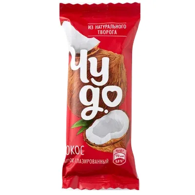 Сырок глазир Чудо кокос 40г