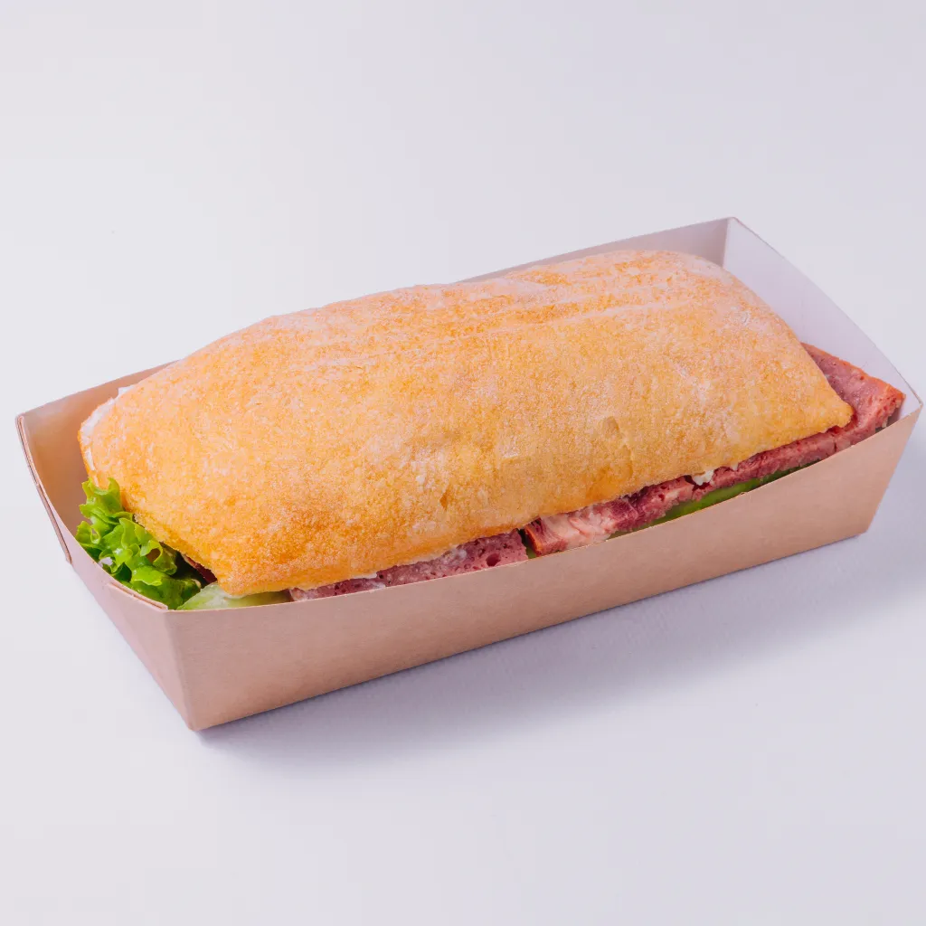 Панини с говяжьей ветчиной