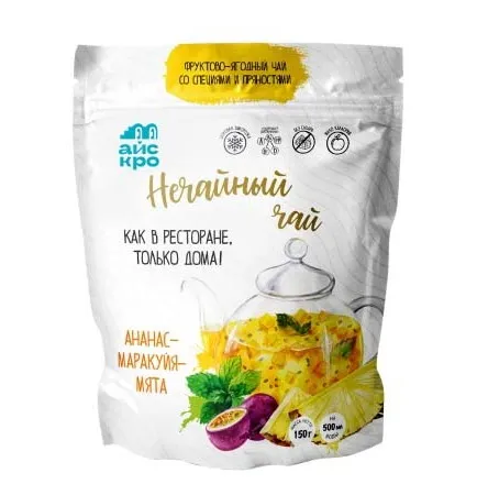 Чай АйсКро Ананасовый с маракуйей и мятой замороженный 150г