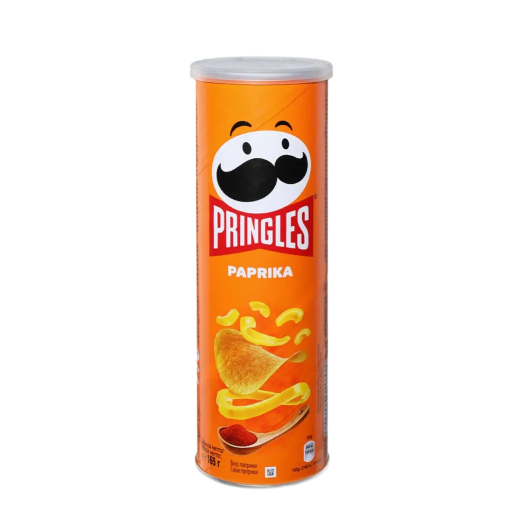 Чипсы Принглс Паприка 165 г