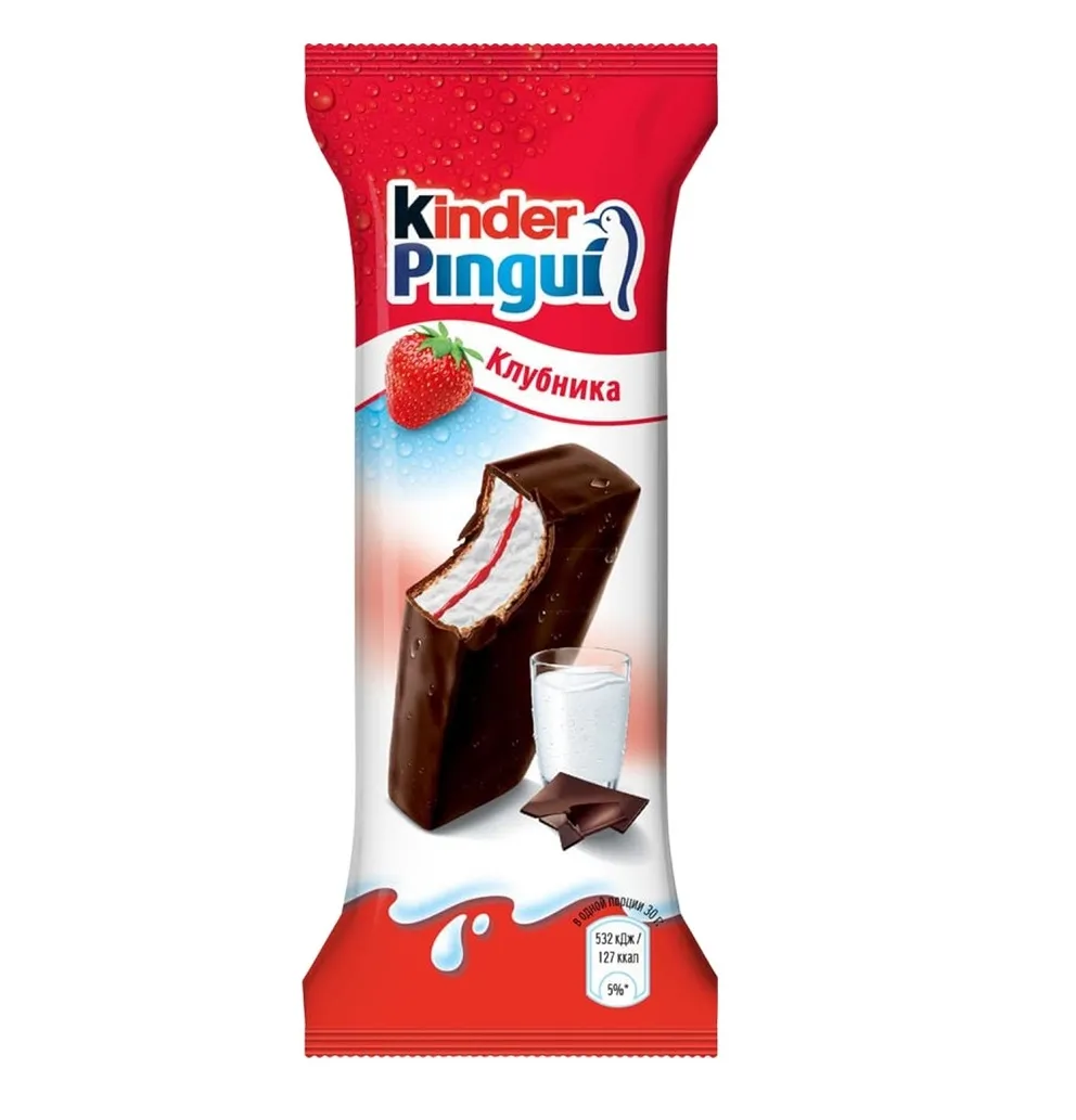 Пирожное Kinder Pingui клубника 30г