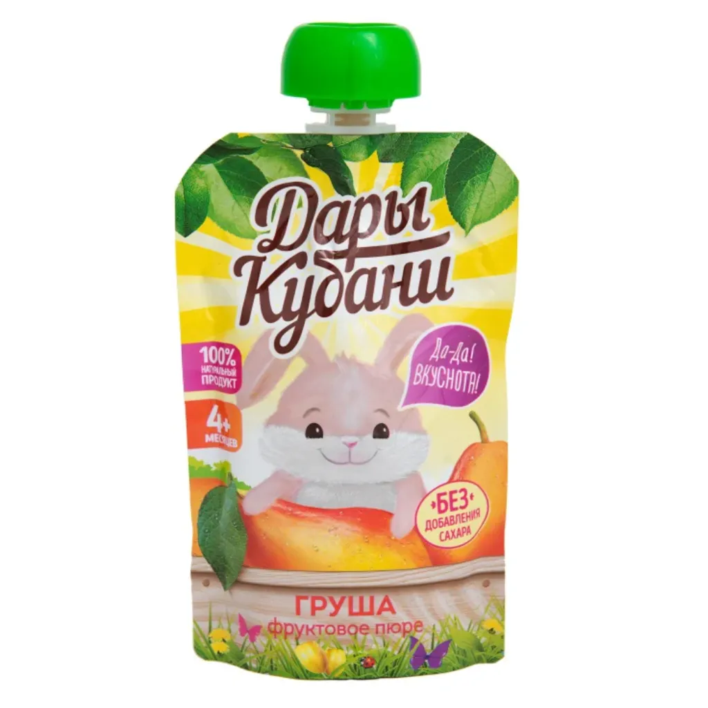 Пюре Дары Кубани Груша 90г