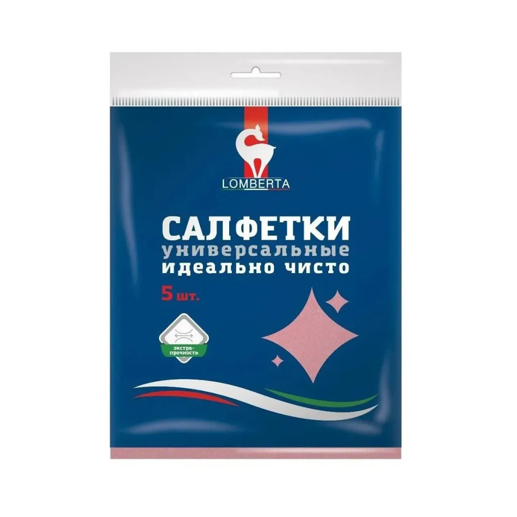 Салфетка Lomberta вискозная 5шт