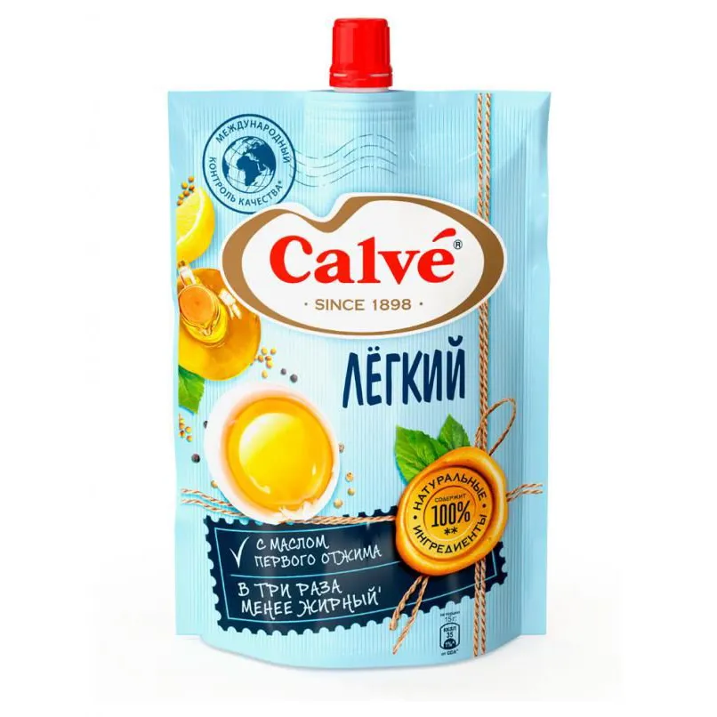 Майонез Calve легкий 20% 400г