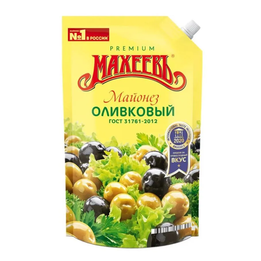 Майонез Махеевъ Оливковый 50.5% 770г