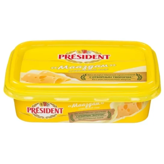 Сыр плавленый President Мааздам 200г