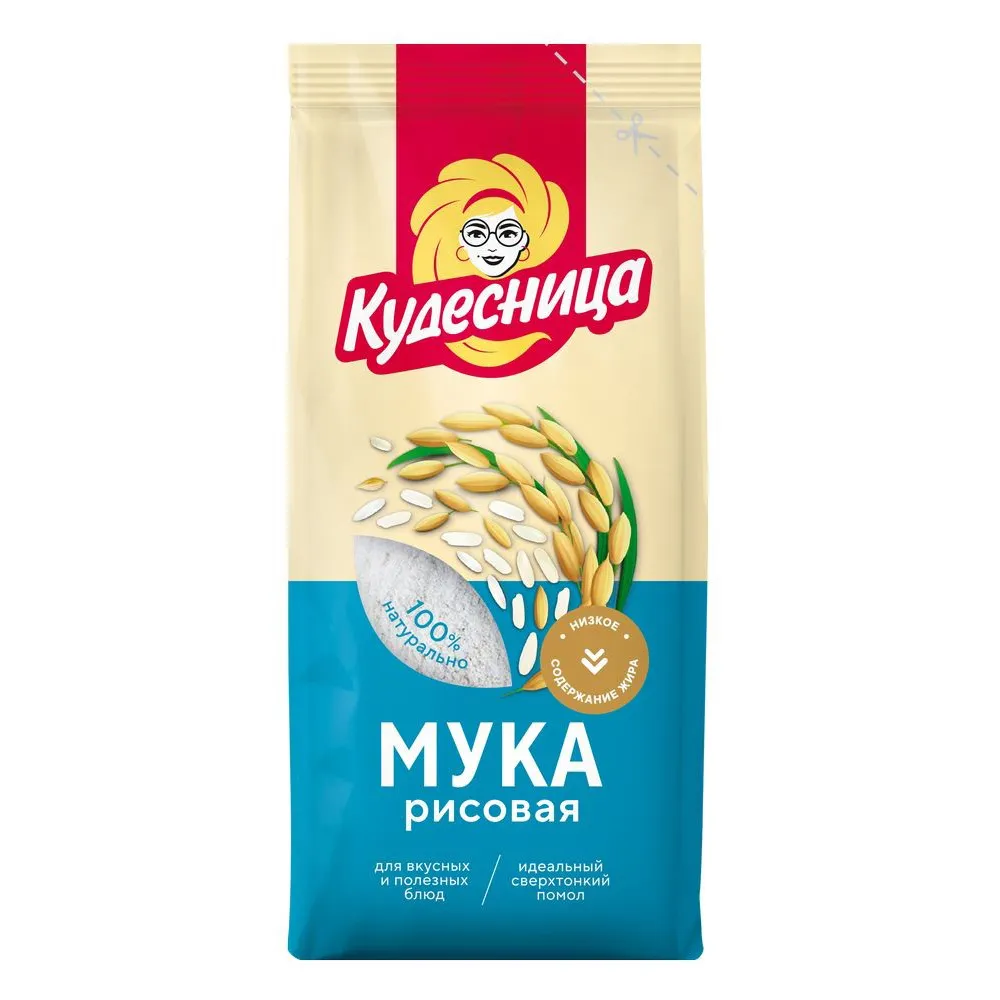 Мука Кудесница рисовая 500г
