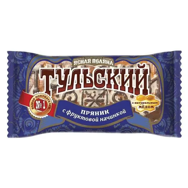 Пряник Тульский с фруктовой начинкой 140г