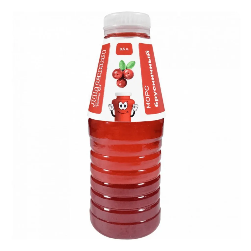 Морс Rusberries натуральный Ягодный пл/б 0,5л Брусника
