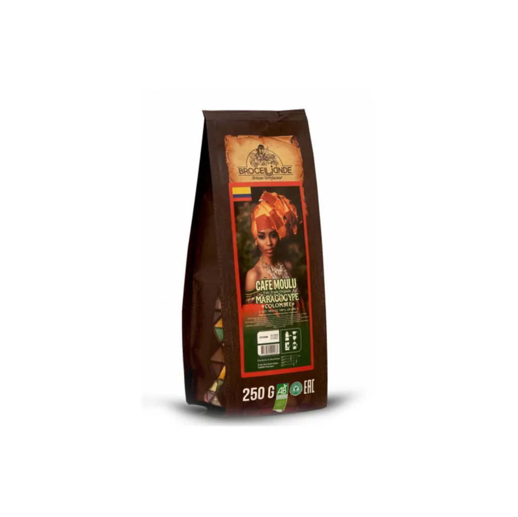 Кофе молотый Brocelliande Maragogupe Colombie, 250 г