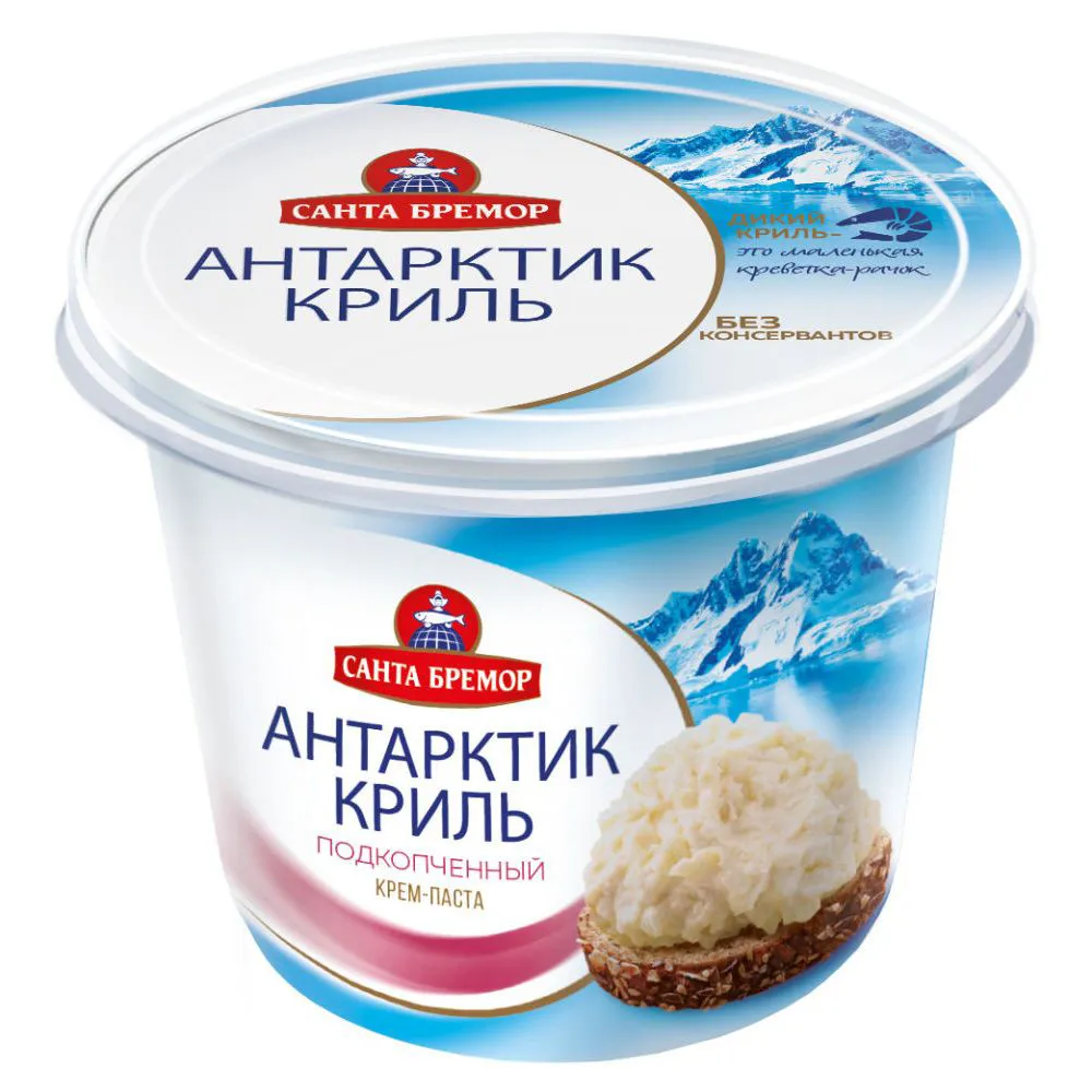 Паста из морепр Санта Бремор Антарктик-Криль подк 150г