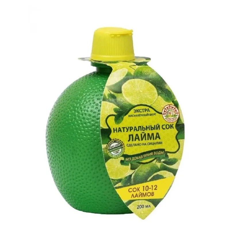 Сок натуральный Азбука продуктов Лайм 200г